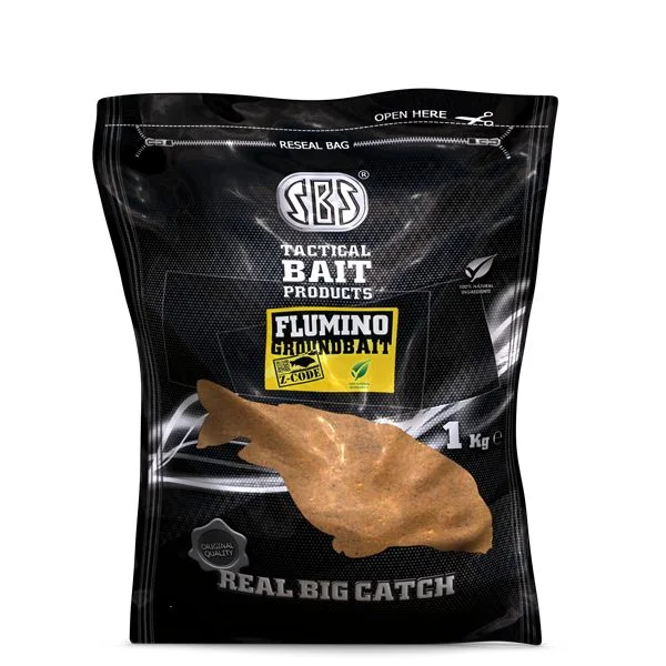 SBS FLUMINO GROUNDBAIT Z-CODE NATUR 1KG etetőanyag Legnépszerűbb