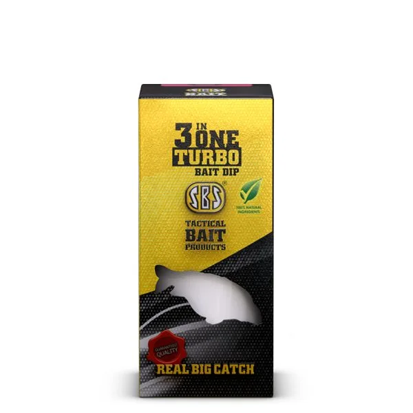 Vedd meg most SBS 3 in One Turbo Bait Dip Green Crab (zöld rák) 80ml