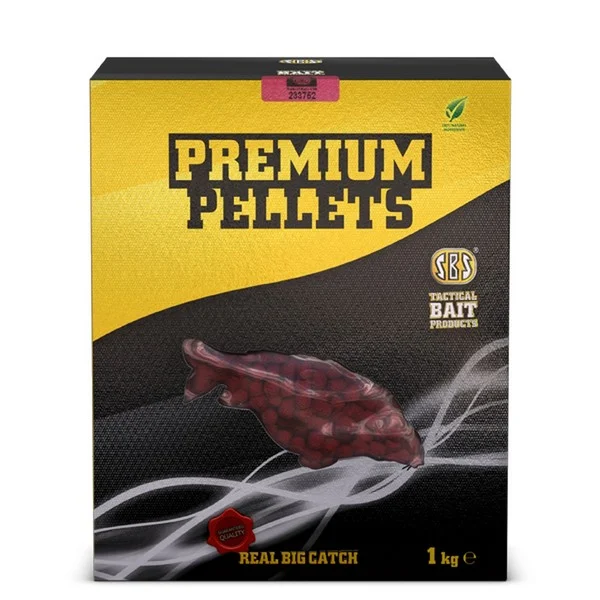 SBS Premium Pellets Krill Halibut 1kg 6mm Etető Pellet Akciós ár