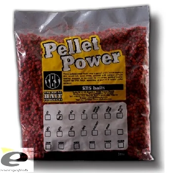 SBS PREMIUM PELLETS M2 (halas-vérlisztes) 10KG 6MM ETETŐ PELLET Prémium