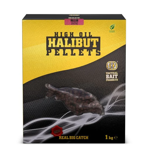 SBS HIGH OIL HALIBUT PELLETS FISH 1KG 8MM ETETŐ PELLET Gyors szállítás