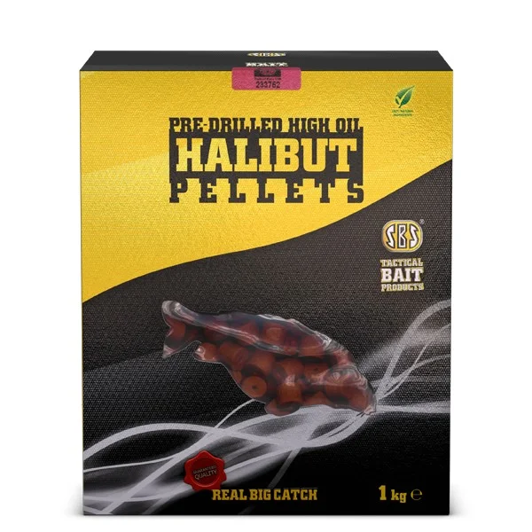 SBS PRE-DRILLED HALIBUT PELLETS FISH 1KG 20MM ETETŐ PELLET Vedd meg most