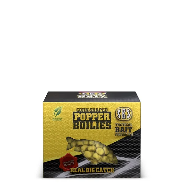 SBS Corn Shaped Popper Boilies Krill Halibut 40 gr 8,10 mm PopUp Biztonságos fizetés