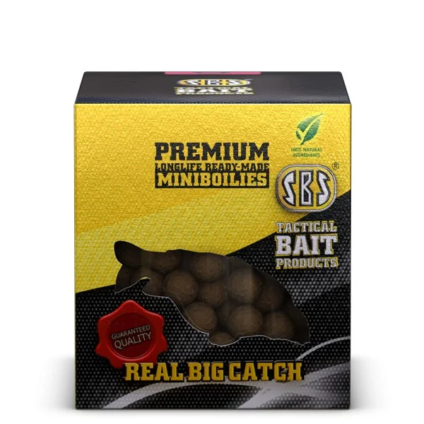 Akciós ár SBS PREMIUM LONG LIFE MINIBOJLI 150G C1 (vajkaramella-tigrismogyoró) HOROG BOJLI