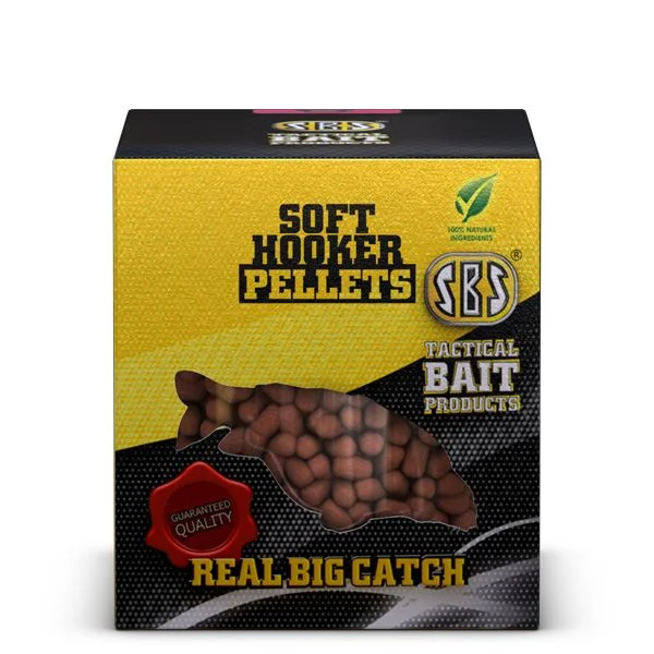 Árengedmény SBS SOFT HOOKER M2 (halas-vérlisztes) 100GR 6-8MM CSALIZÓ PELLET
