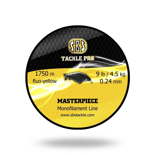SBS Masterpiece Monofilament Line fluo yellow monofil zsinór 1240 0.30 Legjobb ár