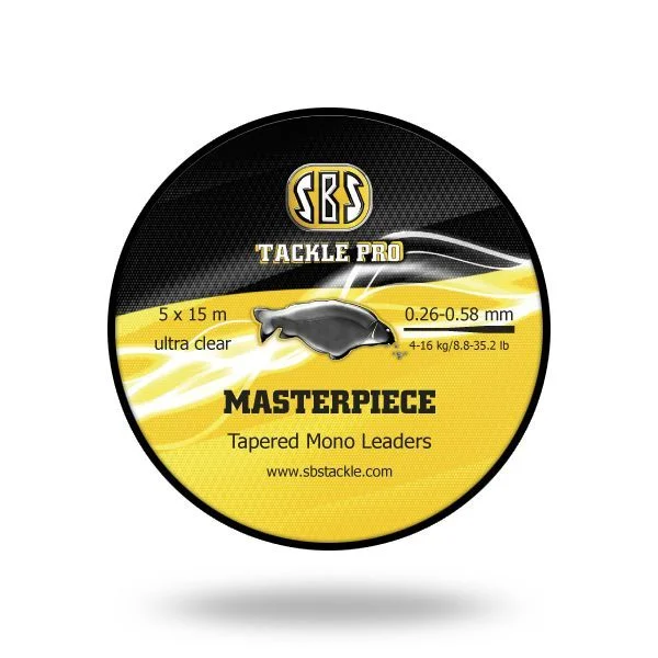 Utolsó esély SBS Masterpiece Tapered Mono Leader waterclear monofil zsinór 5*15 m