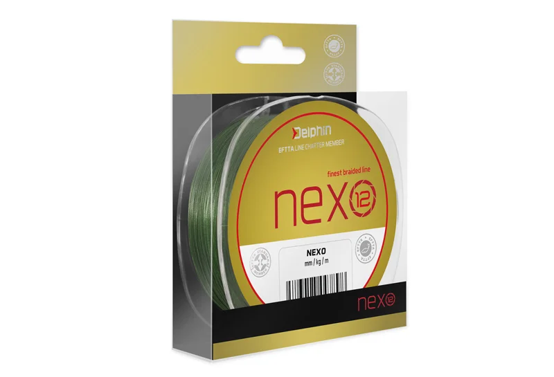 Vásárlói kedvenc Delphin NEXO 12 0,16mm 1300m-0,16mm 24,2lbs fonott zsinór