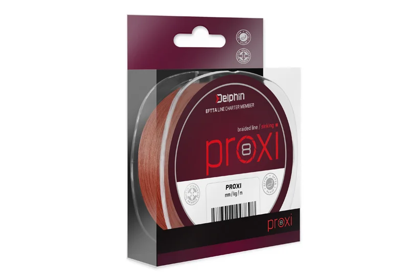 Szuper akció Delphin PROXI 8 0,10mm 130m-0,10mm 12,2lbs fonott zsinór