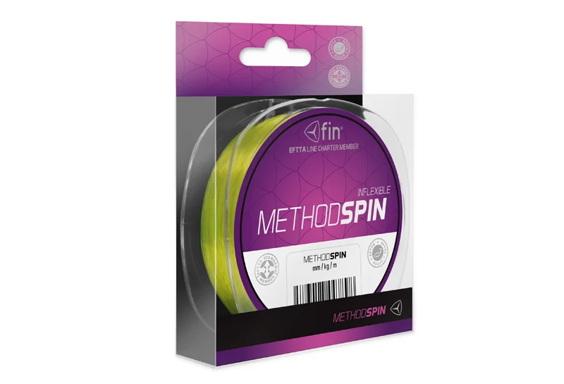 FIN METHOD SPIN monofil zsinór 300m/sárga-0,18mm Outlet