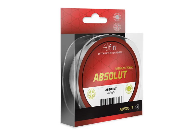 Végkiárusítás FIN ABSOLUT monofil zsinór 5000m/átlátszó-0,12mm 3,1lbs