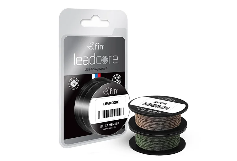 Delphin LEADCORE 5m / barna camo-45lbs fonott előkezsinór Gyors szállítás