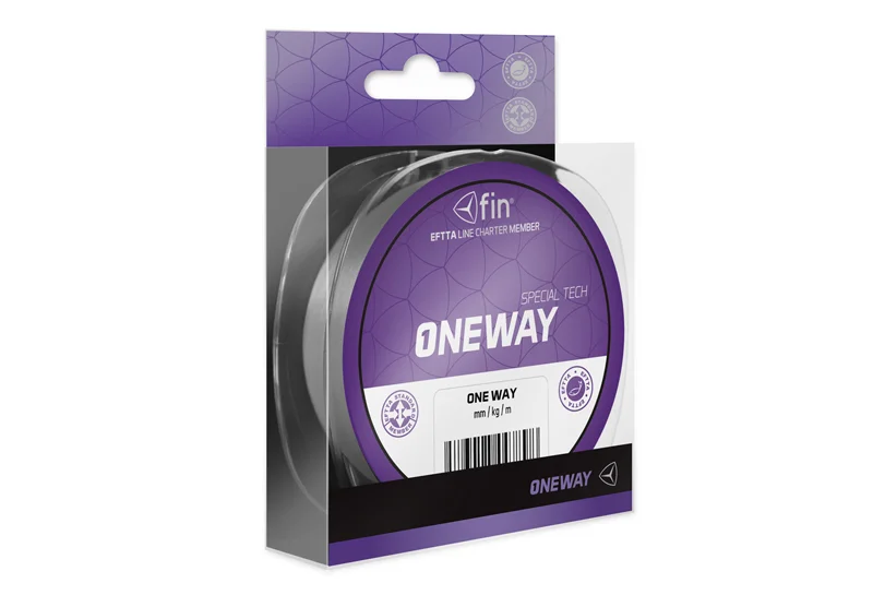 Biztonságos vásárlás Fonott zsinór FIN One Way 300m / szürke-0,12mm 6,4lbs
