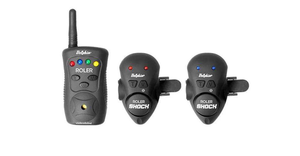 Kedvezményes ár DELPHIN Roler Shock Harcsázó Elektromos Kapásjelző szett 2+1