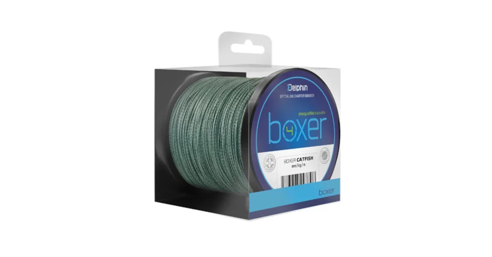 DELPHIN Boxer zöld 0,40mm/30,1kg/250m fonott zsinór Olcsóbb