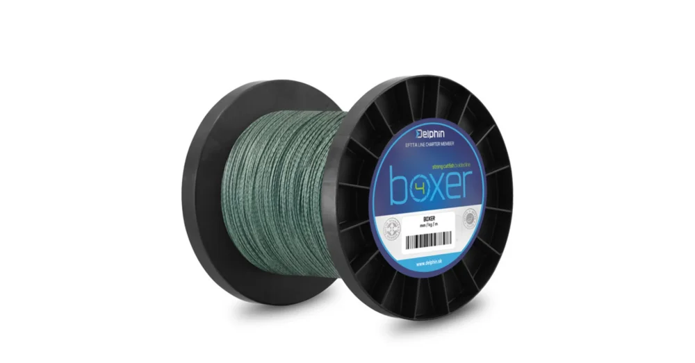 DELPHIN Boxer zöld 0,50mm/41,7kg/1100m fonott zsinór Különleges ajánlat