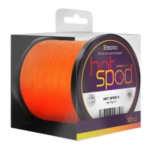 DELPHIN HotSPOD 4 narancsszínű 0,14mm/9,1kg/300m fonott zsinór Szezonális akció