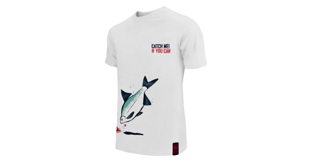 Kedvezmény DELPHIN Catch me! Keszeg póló KING SIZE(XXXXL)