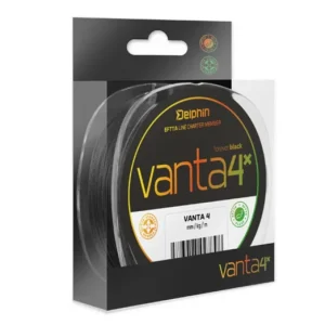 DELPHIN VANTA 4 0,18mm/9kg/117m Fonott zsinór Korlátozott ajánlat