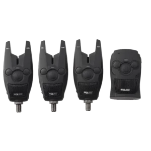 PROLOGIC BAT+ BITE ALARM SET 3+1 Red/Green/Blue Elektromos kapásjelző szett Kedvezmény