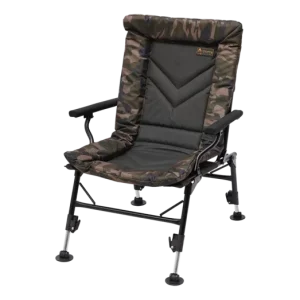 PROLOGIC AVENGER COMFORT CAMO CHAIR W/ARMRESTS & COVERS 140KG Horgász szék Rendeld meg most