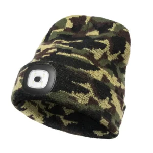 DELPHIN CamouLED kötött télisapka Azonnal elérhető