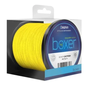 Ne maradj le DELPHIN BOXER 4 fluo sárga 0,70mm/62,8kg/150m harcsázó fonott zsinór