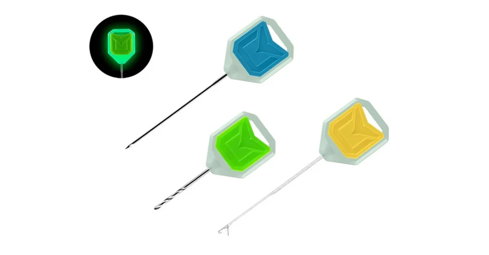 DELPHIN T-END Grip 3XF Fluo fűzőtű és fúró készlet Expressz szállítás