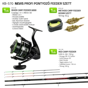 Vedd meg online NEVIS Profi Pontyozó Feeder 390 szett