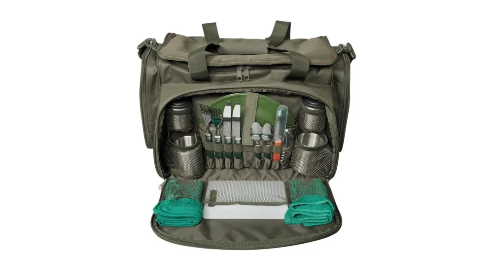 JRC Defender II Session Cooler Food Bag thermo táska étkészlettel Legjobb ár