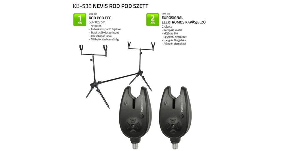 Szuper ajánlat NEVIS rod pod szett