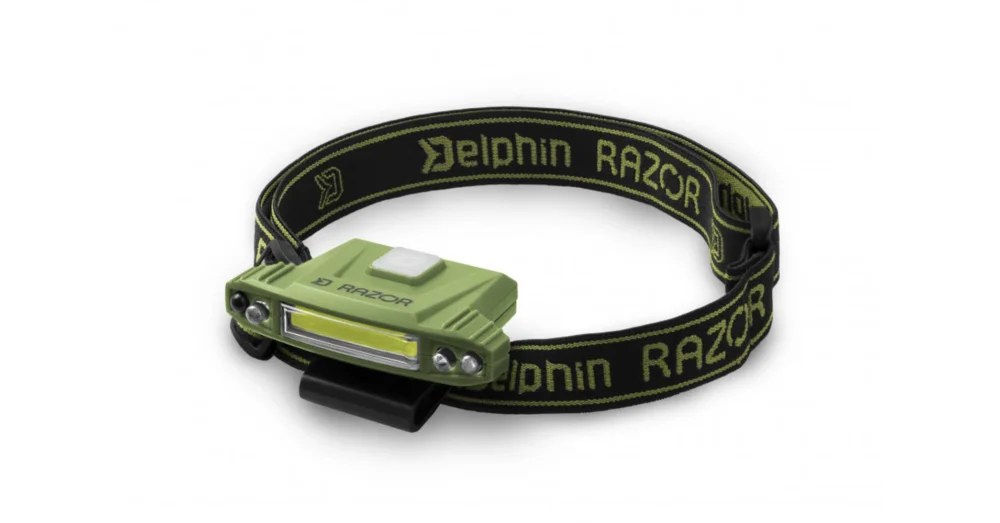 DELPHIN RAZOR USB UC fejlámpa Rendeld meg most