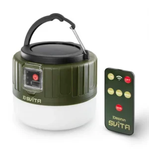 Azonnal elérhető DELPHIN SVITA kemping lámpa távirányítóval 4W/180lm/3600mAh