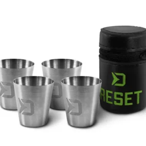Expressz kézbesítés DELPHIN RESET 4in1 Rozsdamentes acél pohár készlet