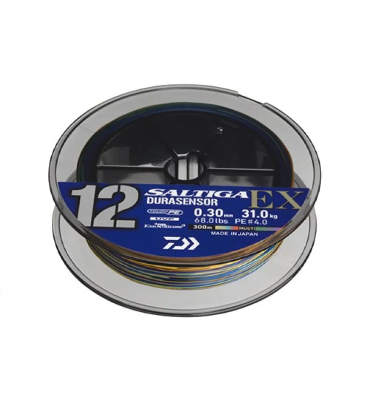 Ne maradj le Daiwa - Saltiga Durasensor 12 Braid EX+Si3 - 0.30mm 31kg 68lb