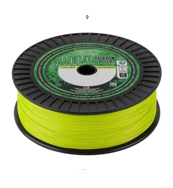 Expressz kézbesítés Madcat - MCBB Backbone 0,60 mm 84,1 kg 300 m Chartreuse MCBB3EC150-CH - Horgász Zsinór