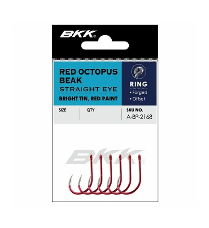 BKK - Red Octopus Beak 5/0 - Horog Biztonságos fizetés