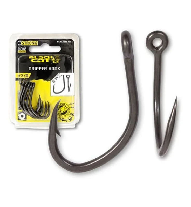 Black Cat - Gripper Hook DG coating - Harcsázó Horog Kedvezményes ár