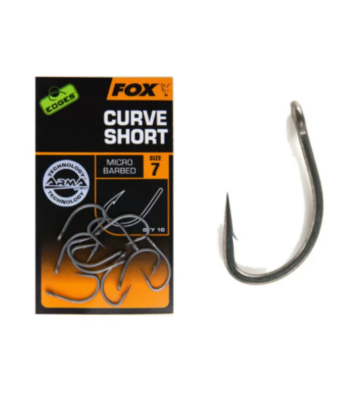 Vásárlói kedvenc Fox - Edges Arma - Curve Short - Pontyozó horog