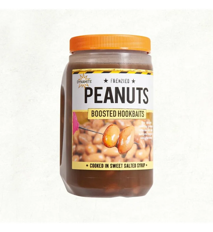 Dynamite Baits - Frenzied Peanuts - Főtt Óriás Földimogyoró Szirupban - 500ml Kihagyhatatlan ajánlat