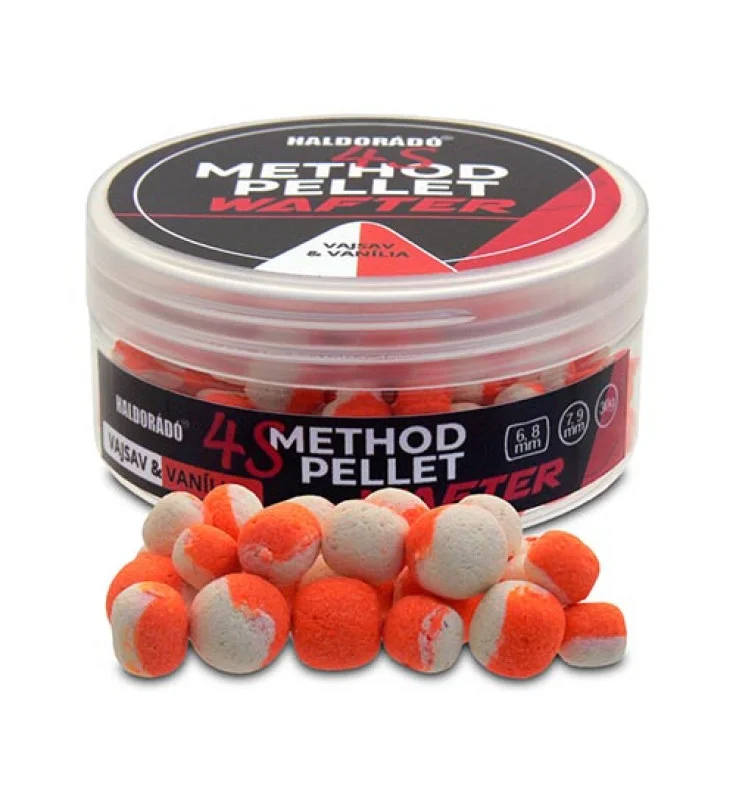 Haldorádó - 4S Method Pellet Wafter 6-8mm - Vajsav & Vanília Kihagyhatatlan ajánlat