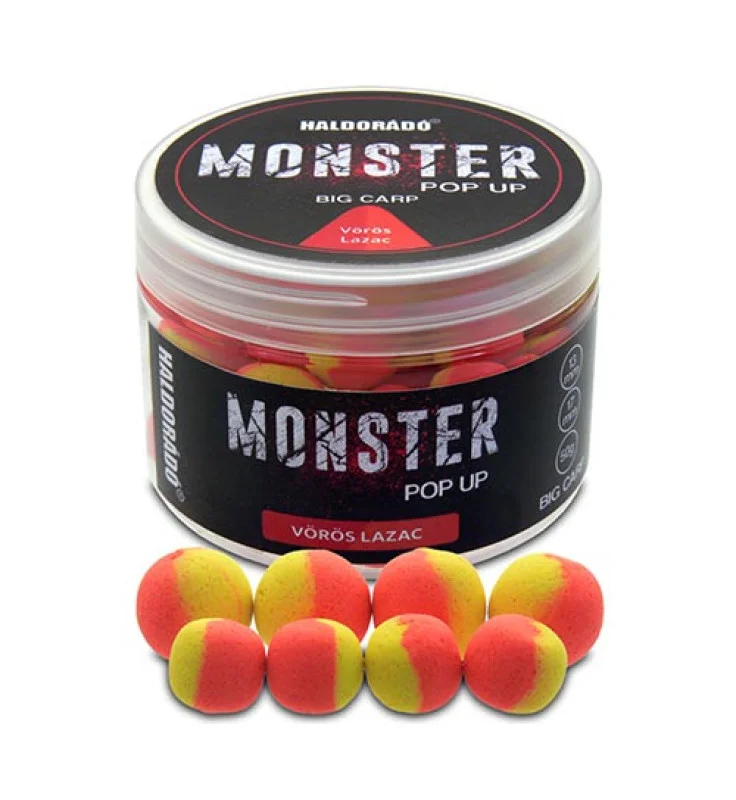 Haldorádó - Monster Pop Up Big Carp 13, 17 mm - Vörös Lazac Exkluzív ajánlat