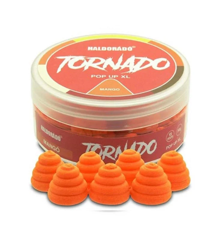 Gyors szállítás Haldorádó - TORNADO Pop Up XL 15 mm - Mangó
