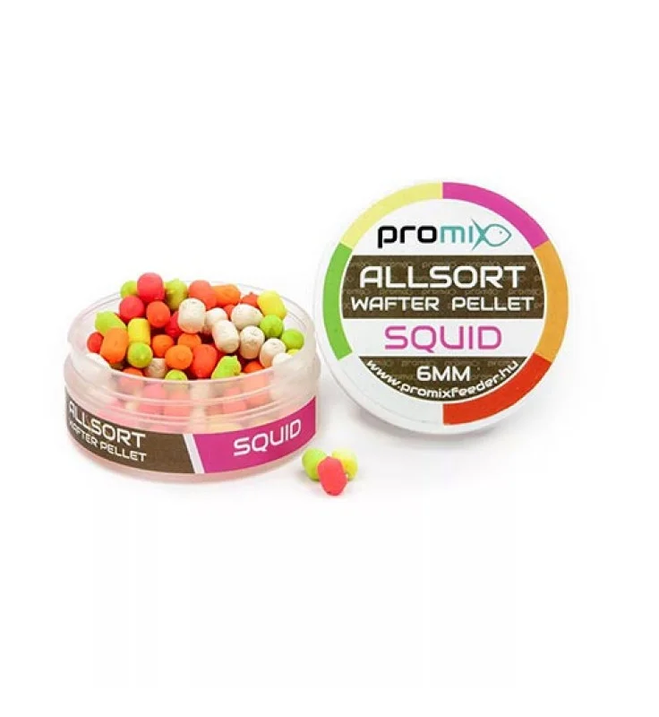 Promix - Allsort Wafter Pellet 6 mm Squid - (PMWAS) Gyors kiszállítás