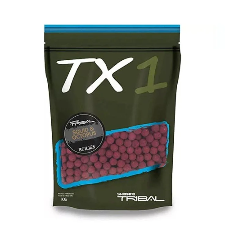 Shimano - TX1 Boillie Squid & Octopus 20mm 1kg - Bojli Tintahal-Polip Akció