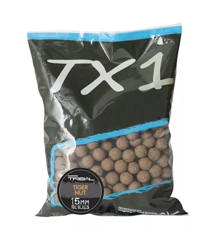 Shimano - TX1 Boillie Tiger Nut 20mm 1kg - Bojli Tigrismogyoró Vásárlói kedvenc