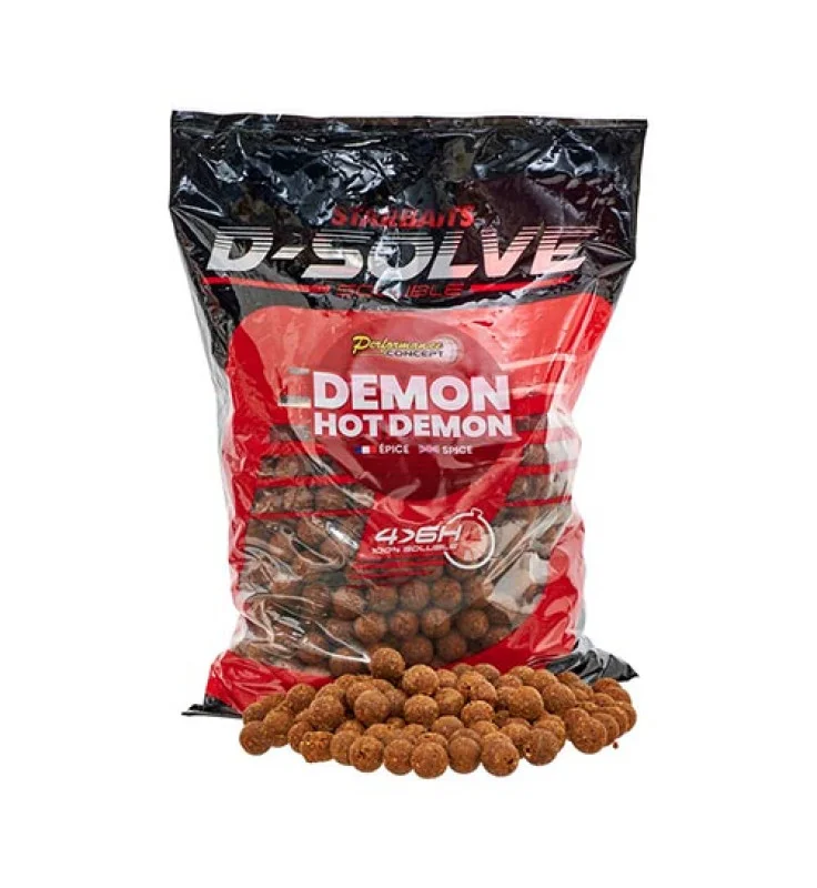 Ne maradj le Starbaits - D-Solve Boilies Hot Demon 2,5kg 20mm