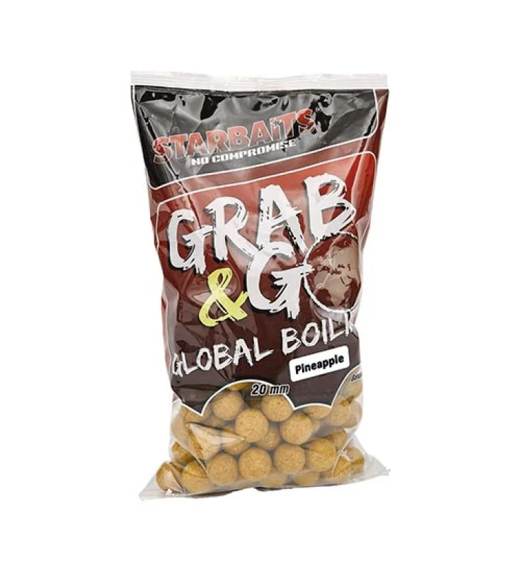 Olcsóbb Starbaits - G&G Global Boilies Pineapple - Bojli