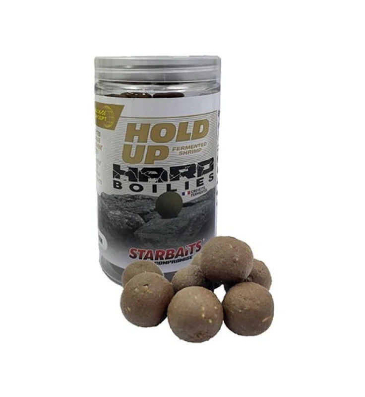 Vásárlói kedvenc Starbaits - Hold Up Fermented Shrimp Hard Boilies - Bojli