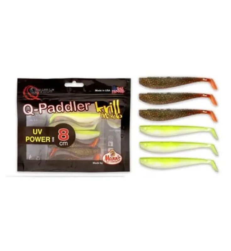 Szuper ajánlat Quantum - Q-Paddler Power Packs Clear Water Mix Krill - 3x Magic Motoroil + 3x Citrus Shad 6db